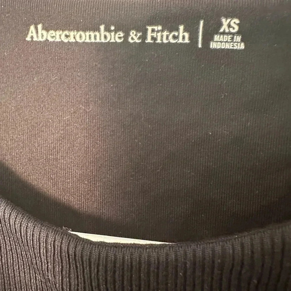 Abercrombie & Fitch cotton black bodysuit - Picture 3 of 3